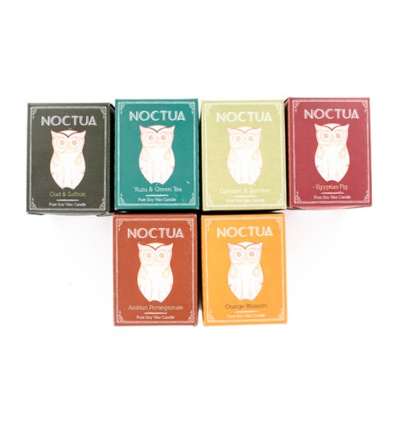 KIT VELAS CON AROMA NOCTUA