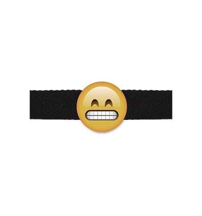 GRINNING EMOJI - MORDAZA