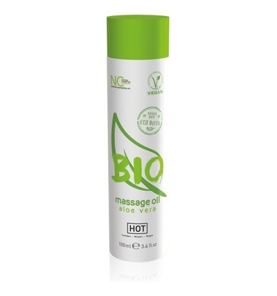 Hot bio aceite de masaje aloe vera 100ml