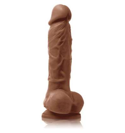 Colours pleasures pene realístico 18cm - caramelo