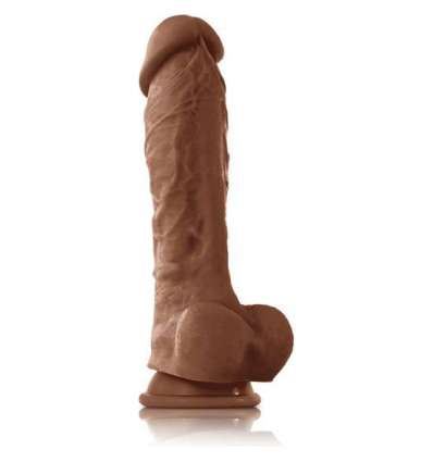 Colours pleasures pene realístico 23cm - caramelo