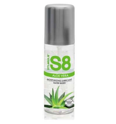 S8 lubricante base agua aloe vera 125ml