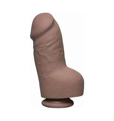 Fat d - pene realístico ultraskyn 20cm - caramelo