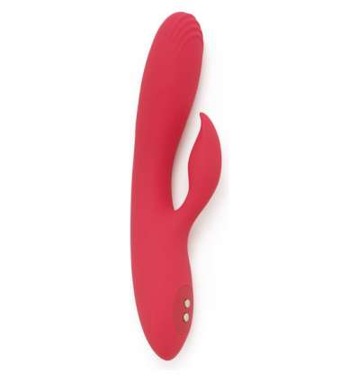 Intense conejito vibrador de silicona - rosa