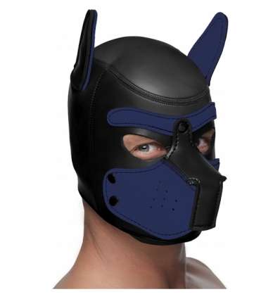 Capucha neopreno spike puppy - negro y azul