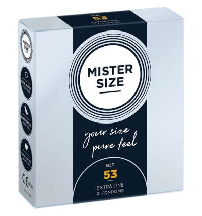 Mister size 53 (3 pack) - extra fino