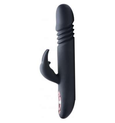 Royal rabbits bunny thrust - vibrador rampante 10 velocidades - negro