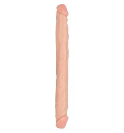 Pene realistico doble  - 47cm - flesh