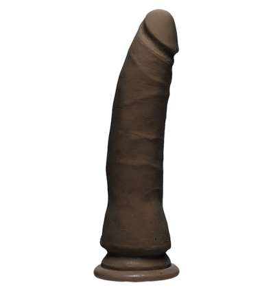 Dildo delgado ultraskyn 17 cm - negro