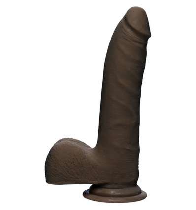 Dildo slim ultraskyn 18,42 cm - marrón