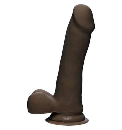 Dildo delgado ultraskyn 16.50 cm  - marrón