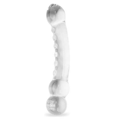 Drive me crazy dildo de cristal - transparente