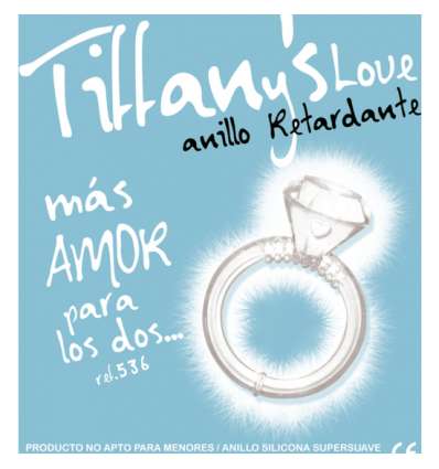 Anillo retardante diamante love (unid) - blanco