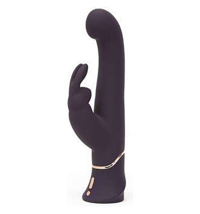 Vibrador de punto g con movimiento grey greedy - morado