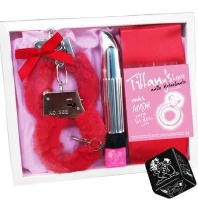 Kit fantasy rojo anillo tiffanys silicona