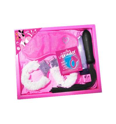 Kit sado diamante blanco 1 anillo vibrador