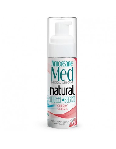 Amoreane medical lubricante base agua con fitoplancton 50ml - cereza