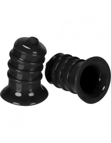 Elong nipple succionador - negro