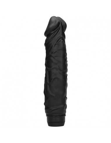 Multivelocidades vibrador realista 23x5cm - negro