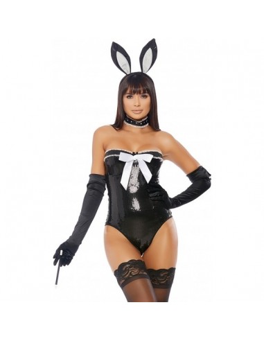 Disfraz voila sexy rabbit - negro