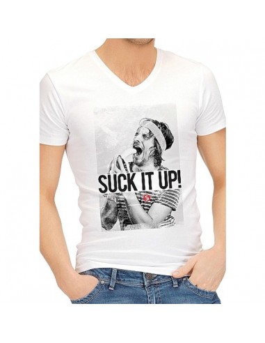 Camiseta divertida suck it up