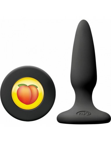 Plug silicona negro - mojis bty mini