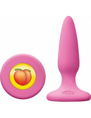 Plug silicona rosa - mojis bty mini