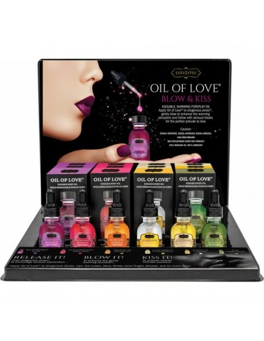 Display aceite del amor 12 pcs