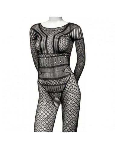 Lace body suit - negro