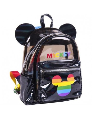 Mochila casual moda transparente disney pride multicolor