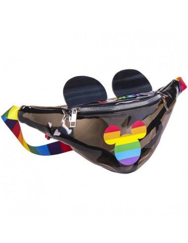 Bolso riñonera transparente disney pride multicolor