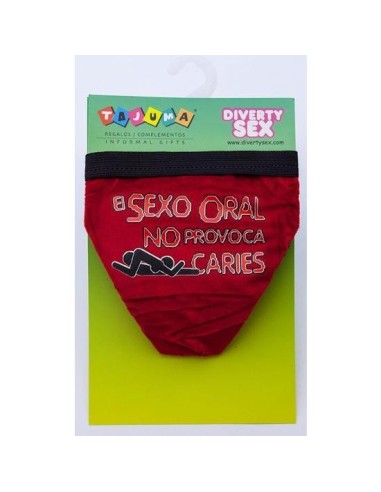 Tanga rojo terciopelo chico sexo oral no provocas caries