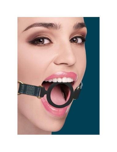 Ouch halo - silicone ring gag - verde