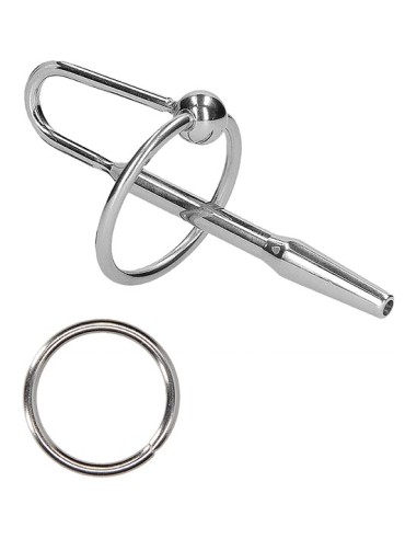 Urethral sounding - metal plug