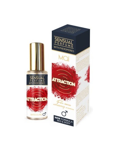 Attraction perfume con feromonas para él 30 ml