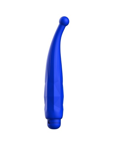 Lyra - bala vibradora - abs bullet with silicone sleeve - 10-velocidades - azul