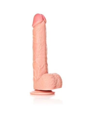 Realrock - pene realístico con testículos - 10/ 25,5 cm