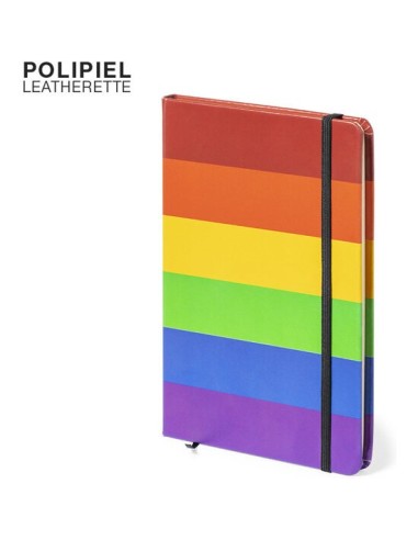 Bloc de notas 15 x 21 bandera lgbt