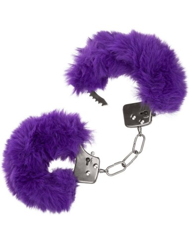 Calexotics - ultra fluffy furry cuffs - esposas moradas