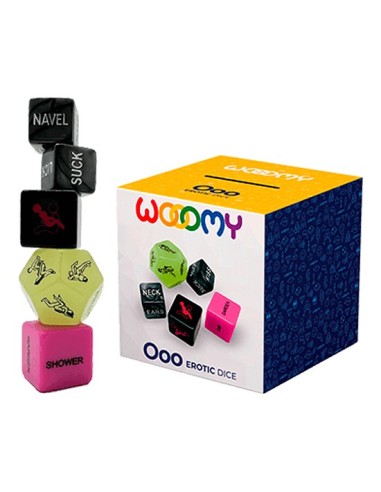 Wooomy ooo 5 dice set - juego de dados