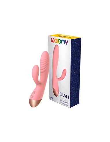 Wooomy vibrador elali rabbit rosa