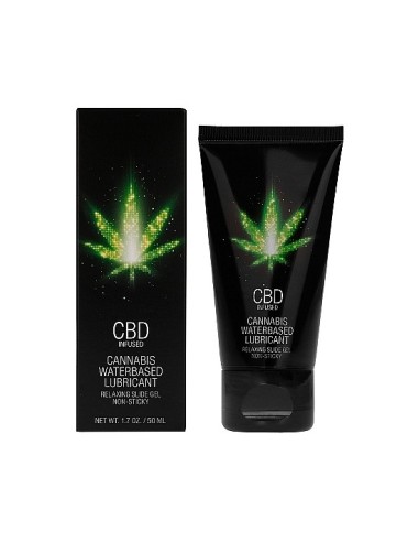 CBD LUBRICANTE CANNABIS BASE AGUA - 50 ML