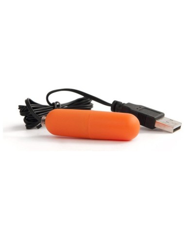 BALA VIBRADORA USB NARANJA